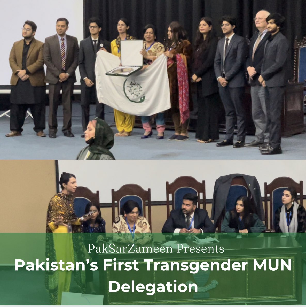 paksarzameenfnd's tweet photo. Paksarzameen keeps up its tradition of breaking the shackles of disparity in our nation. A prodigious delegation of students from the transgender school of Bahawalpur at @FCCollege https://t.co/VoSP4hXu9K
