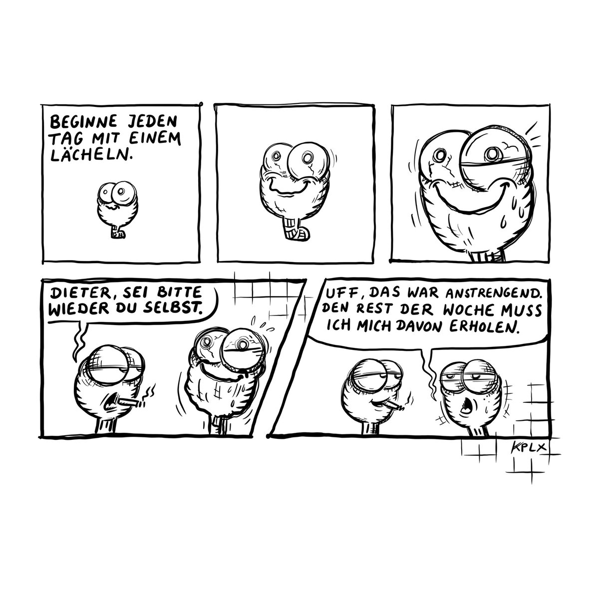 Erstmal wach werden …