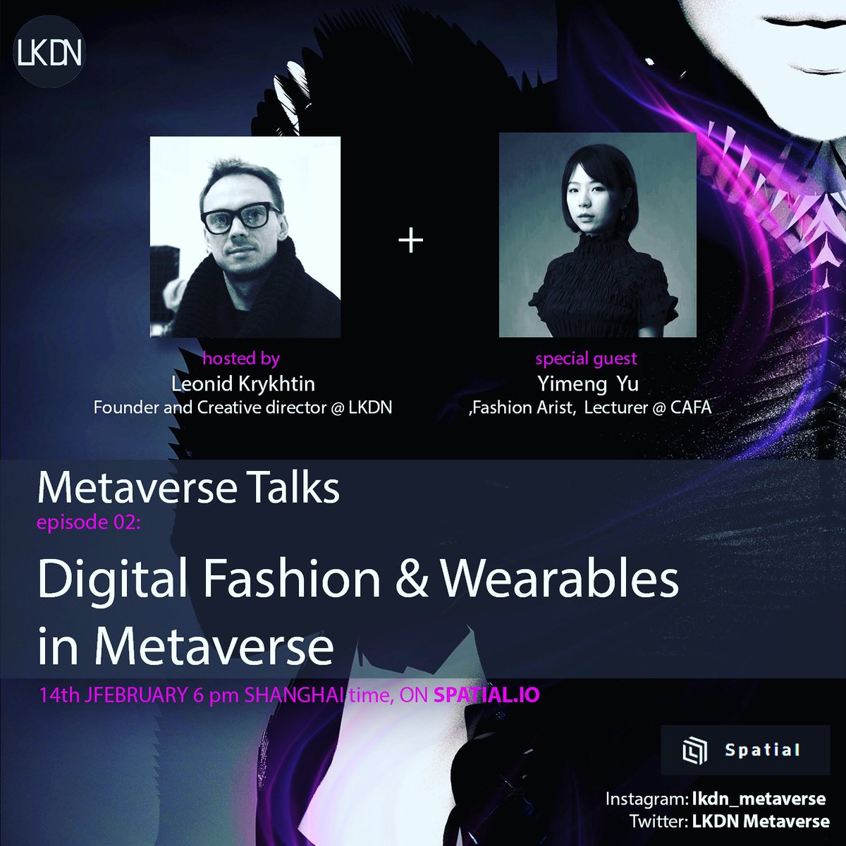 LKrykhtin's tweet photo. Tomorrow on @Spatial_io with @Yimeng_Yu 

Link: https://t.co/2kwFfJC8ro

#avatar
#avatarart
#digitalavatar
#avatardesign
#avatarillustration
#avatarcreation
#characterdesign
#portraitavatar
#avatargraphics
#avatarfan
#avatarstyle
#avatarworld
#avatarmaker
@LKrykhtin https://t.co/4IUgw3PytA