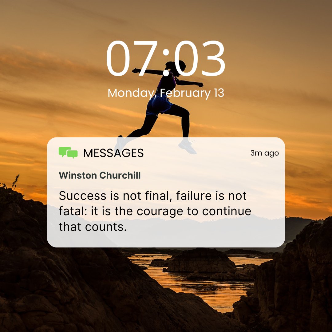 ReadyToSend's tweet photo. #MondayMotivation Have Courage #quotestoliveby #motivationalquotes #positivevibes #mondaymotivation #success #mindset #2023 https://t.co/XxnIwXa0S6