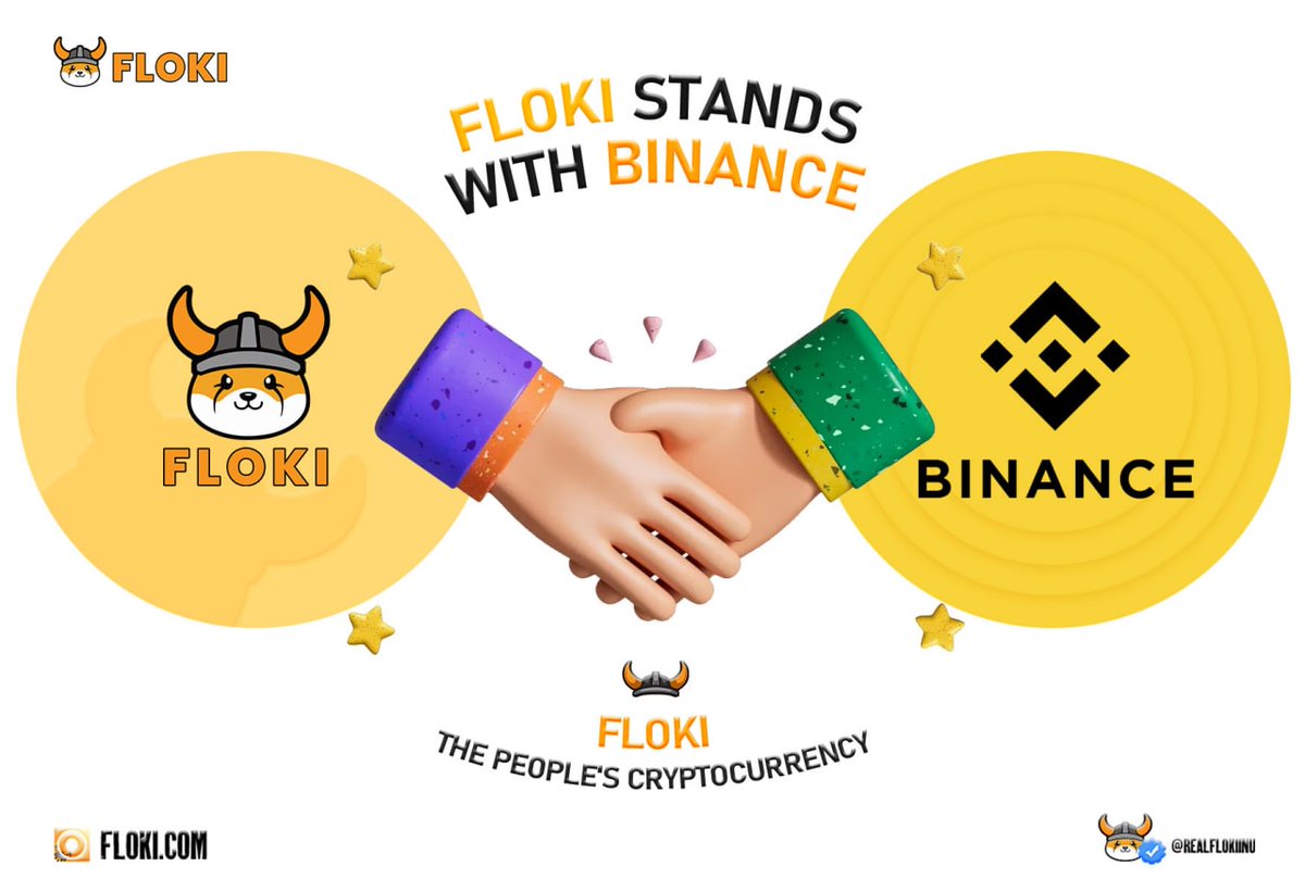 FanieYen's tweet photo. #Floki  will be listed on #Binance in 2023 https://t.co/XdDd7rbA6e