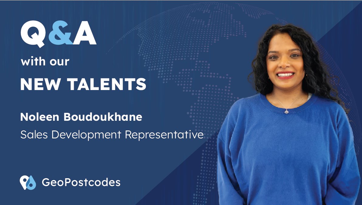 GeoPostcodes's tweet image. 👋Welcome to the team Noleen! Our new talent has joined us as SDR all the way from South Africa.

With 1⃣7⃣ years of experience in sales, customer service, and operations management, we are happy to welcome Noleen as a member of #GeoPostcodes.