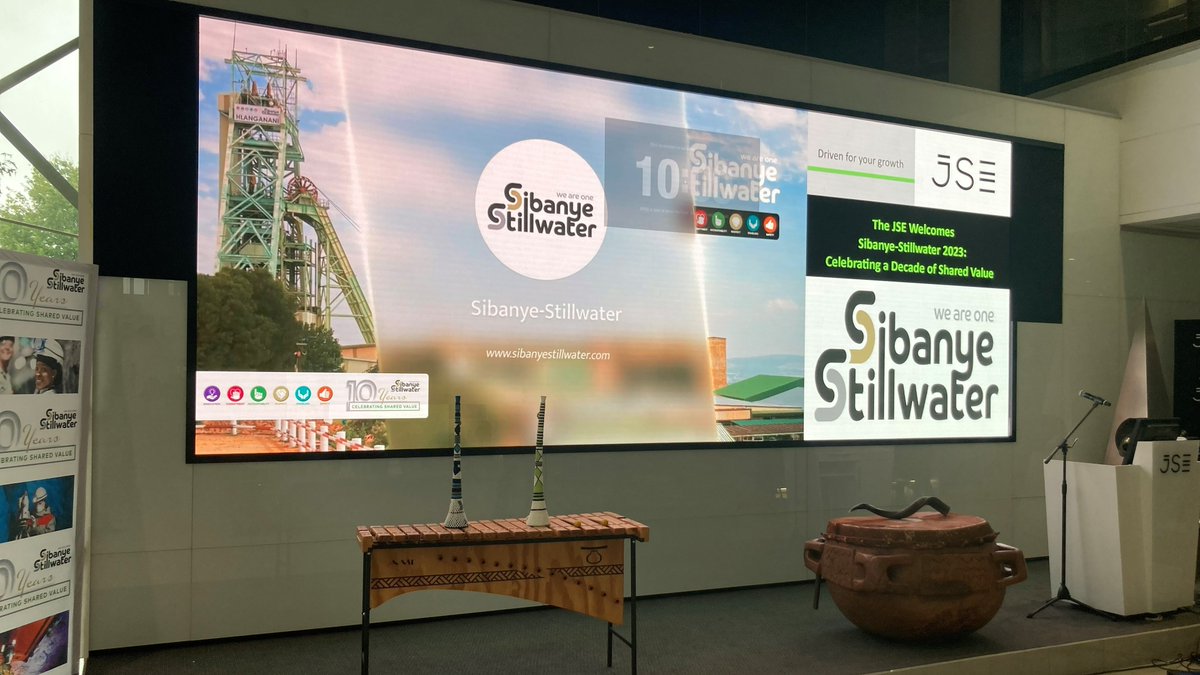 JSE_Group's tweet photo. Today we celebrate a decade of shared value with @SIBSTILL.
#JSEMarketOpen https://t.co/gEylbrzr73