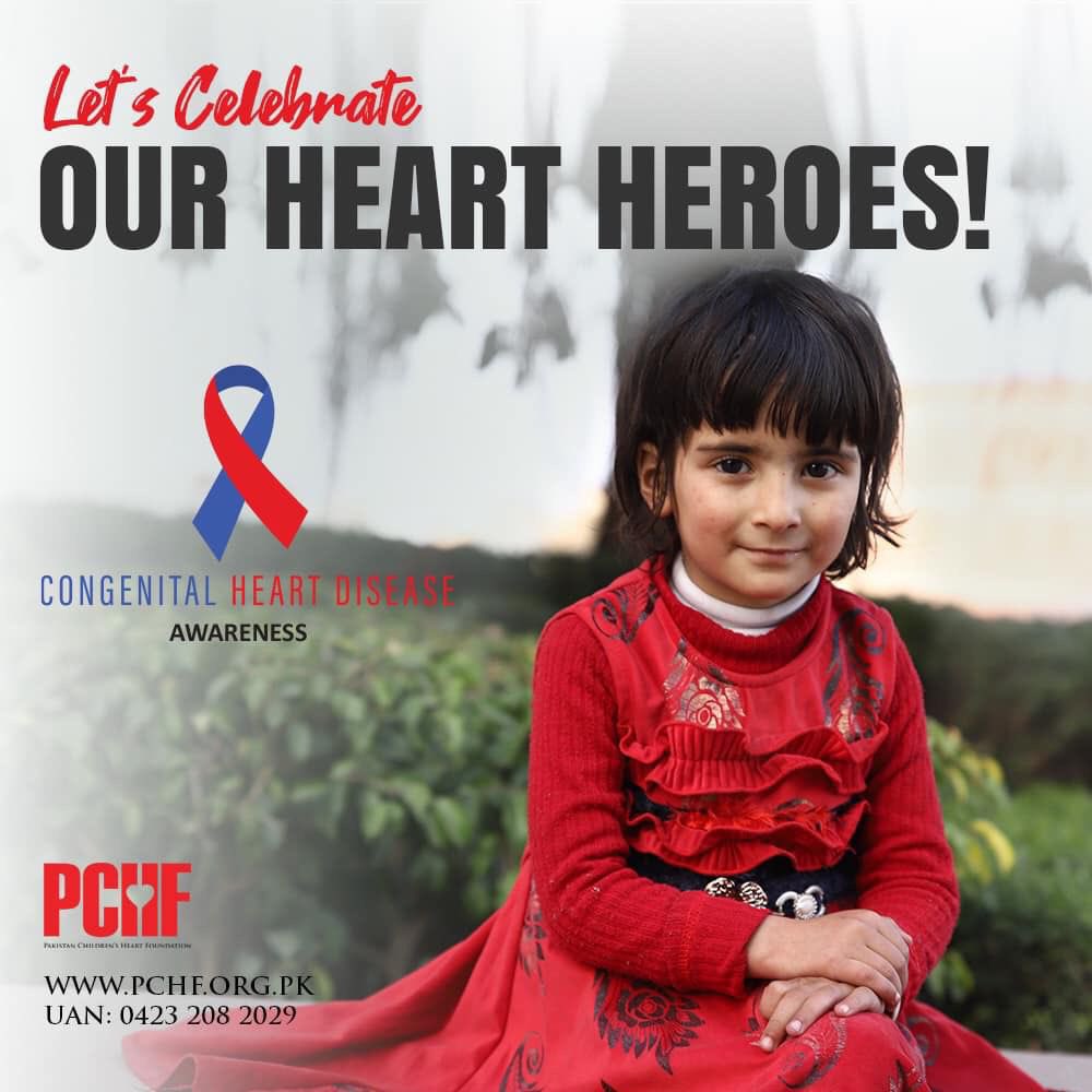Feb is #HeartMonth & has #CHDWeek! Let’s wholeheartedly support @CHDHospital #PCHF & @captainmisbahpk on the journey to #ConqueringCHD by helping raise #CHDAwareness & celebrating #HeartHeroes who defeated #CHD, a hole in the heart. #MySecondInnings  #PlayYourPartSaveLittleHearts