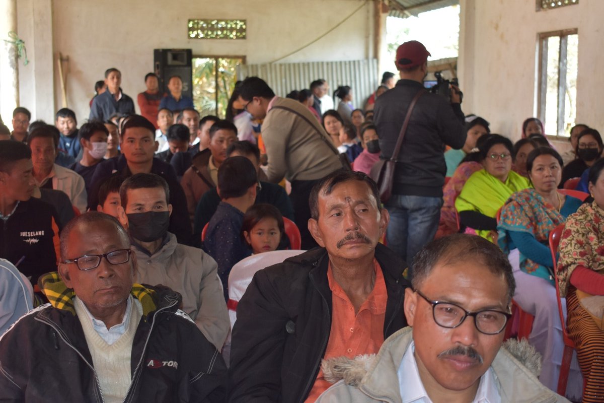IcmImphal's tweet image. Cooperative Awareness Programme &amp;amp; Organic Farming &amp;amp; Mushroom Cultivation (under Scaling up) organized by ICM Imphal in collaboration with Yening Integrated Organic Farmers Association held at Heigrujam Mamang Leikai, Imphal West  on 11.02.23 (Saturday). 
#icm_imphal #ncct #ricm