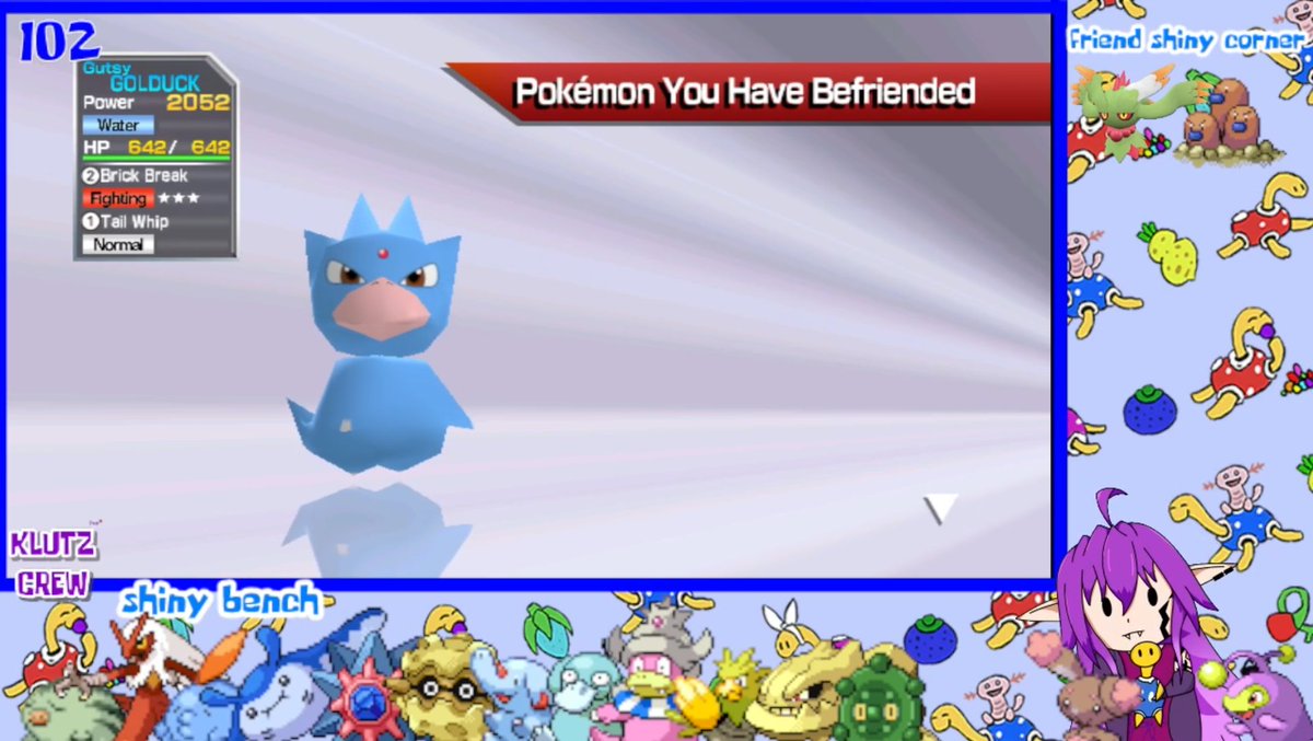 MlrandomV's tweet photo. my best #RumbleWeekend ever. ended the weekend with a total of 22 shinies and only 4 of them were dupes. video comming soon (more screenshots in the comments) https://t.co/eNVfWVHzqq