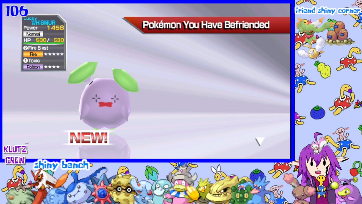 MlrandomV's tweet photo. my best #RumbleWeekend ever. ended the weekend with a total of 22 shinies and only 4 of them were dupes. video comming soon (more screenshots in the comments) https://t.co/eNVfWVHzqq