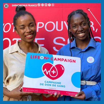 mangugsosung1's tweet photo. En solidarité avec
@EFS_dondesang
et au travers de notre campagne #LifeOn, nous participons activement et soutenons cette action : le don du sang🩸
Vous aussi soyez volontaire, car 1 don c'est 3 vies sauvées🤝!
#NCNTbenevolat #dondusang #campagneLifeOn #France #EFS https://t.co/vKZniFoIs7