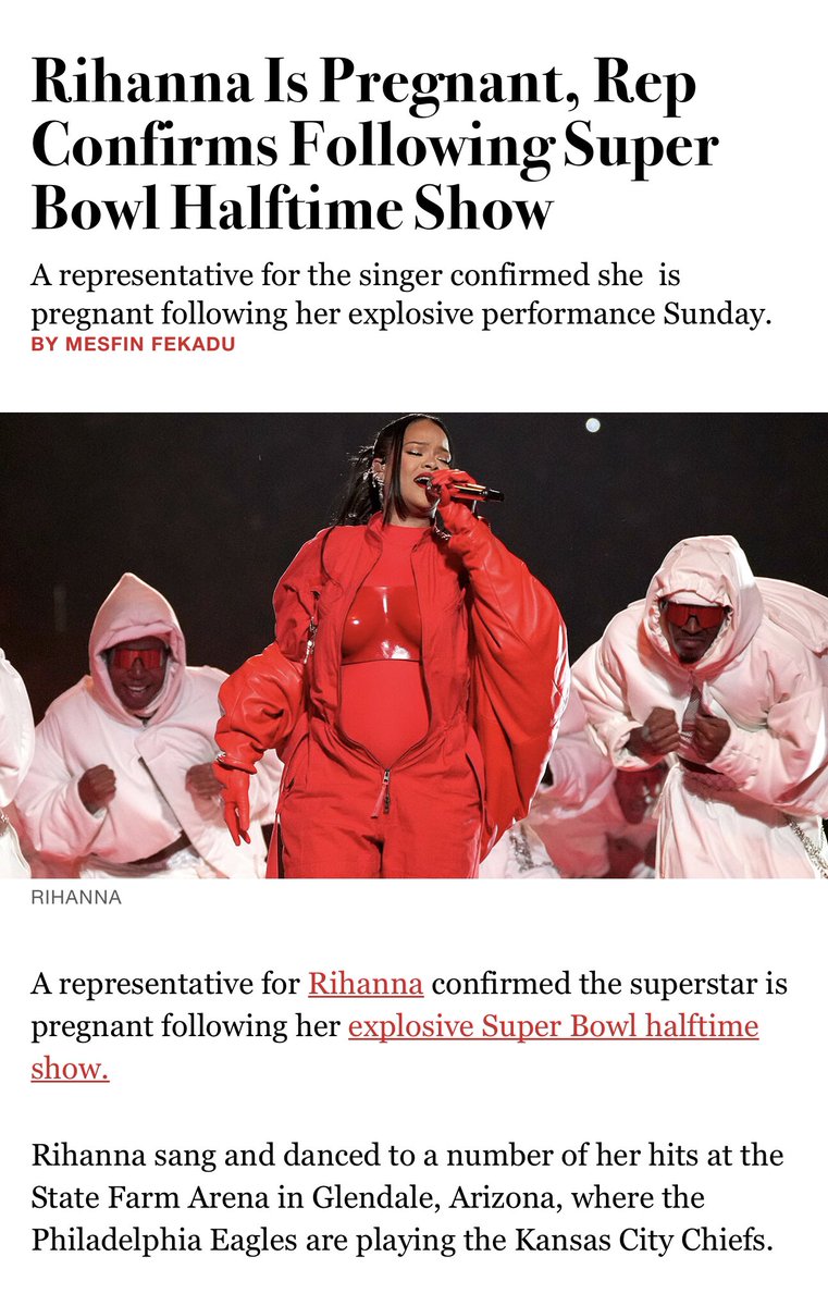 Rihanna is PREGNANT!!!