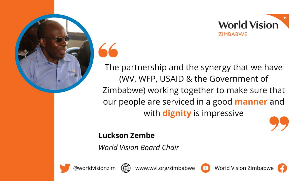 #WorldVisionZimbabwe on Twitter: "@worldvisionzim Board Chair praises