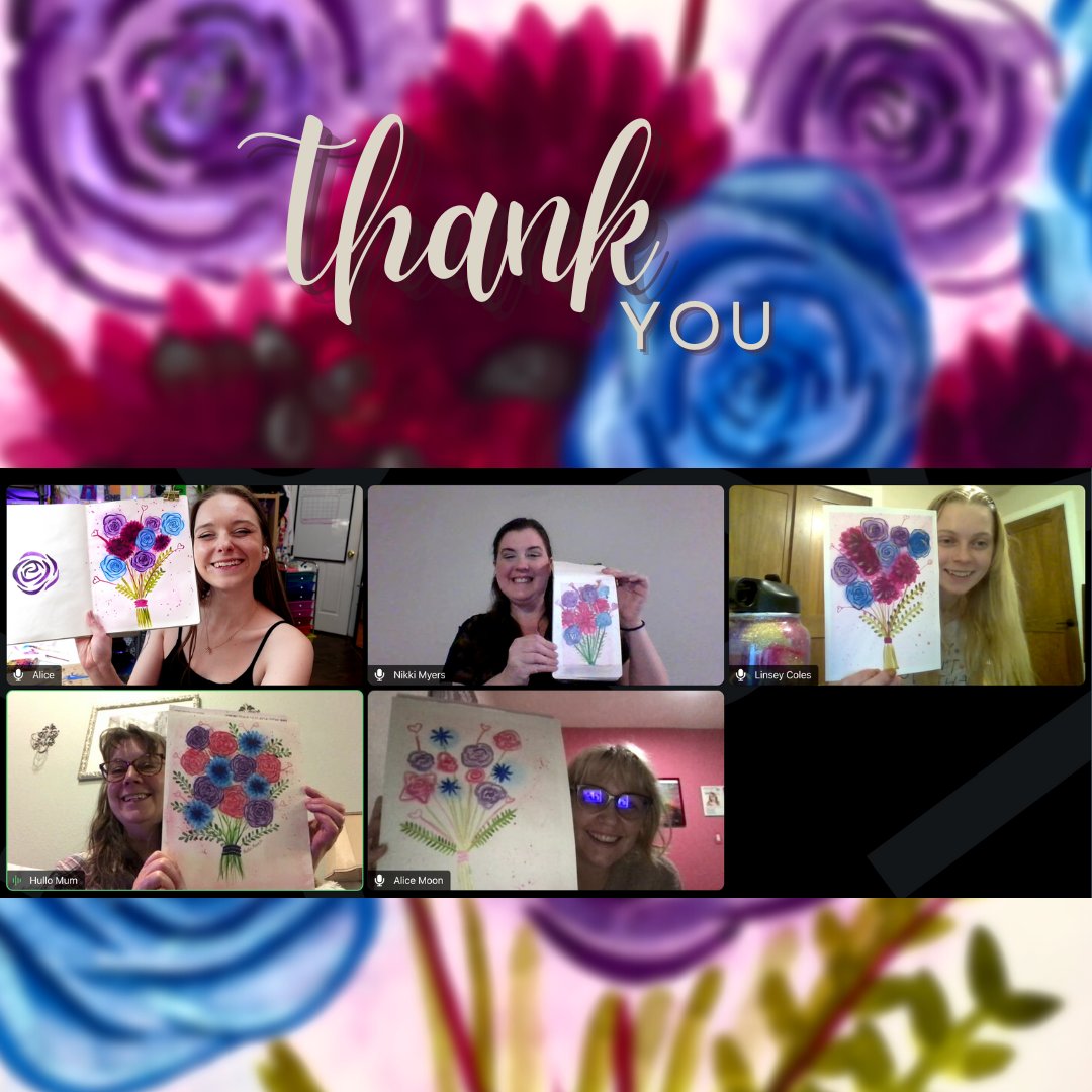 paintliveart's tweet photo. Thankyou to everyone who attended Valentines Florals tonight! I had a blast creating and vibing with ya'll! https://t.co/j0wAWd0NSM