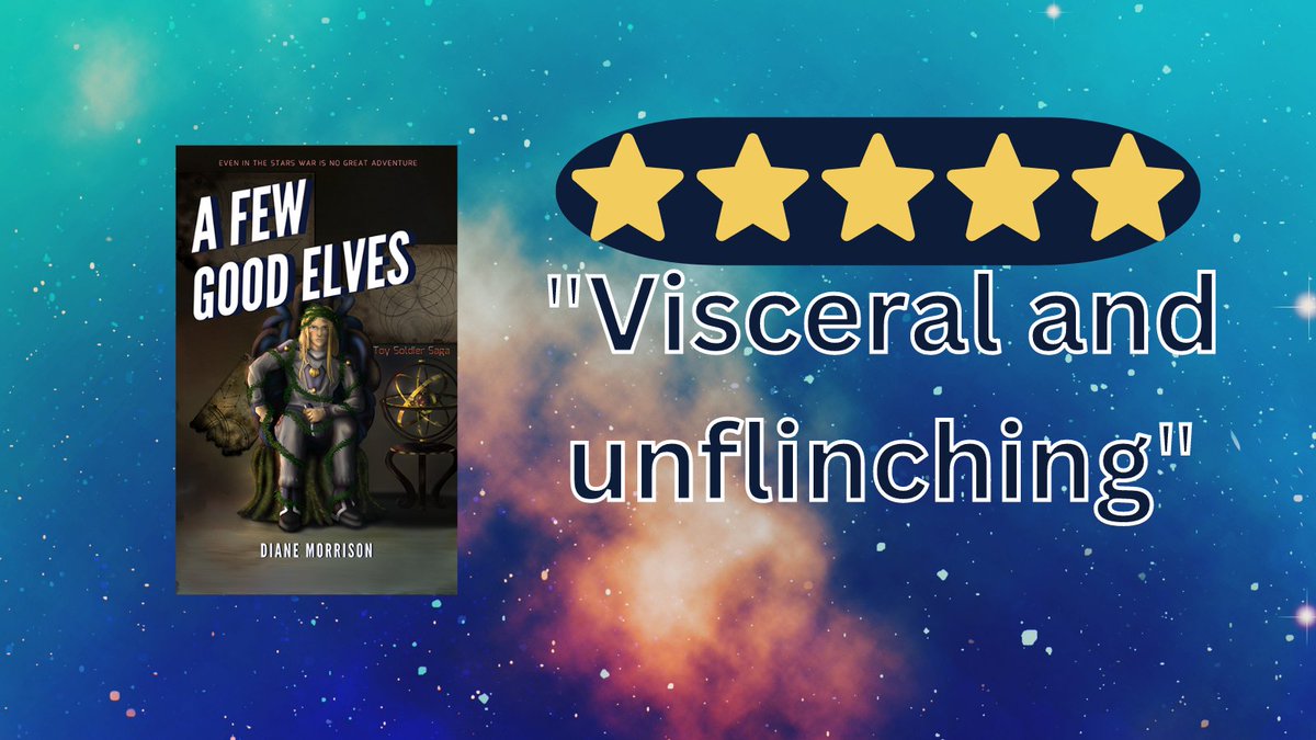 EliKwake's tweet photo. I talked earlier this month about Diane Morrison’s book A Few Good Elves. Here’s a quick review!
Like elves? Like war stories? This book seamlessly combines both. Visceral and gripping, this book takes you places you wouldn’t expect
Some TWs may apply.
#AuDHD #Queerdo #writing https://t.co/Jm0TVHHAHq