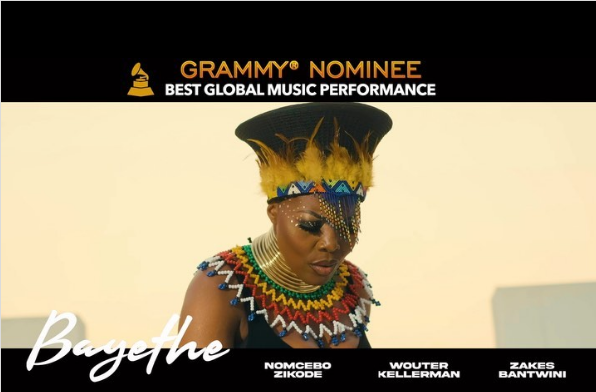 afrovertize's tweet photo. “This is a symbol of hope, especially for the average African child out there that, when we work together, we can get further than where we could’ve ended up as individuals," says @Nomcebozikode referring to the #GRAMMYs win for the song #Bayethe https://t.co/BFhMZdM3aa #Africa https://t.co/GS3nG0HDlQ