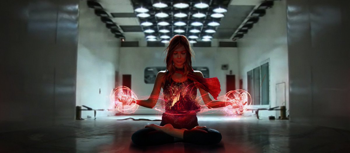 OlsenColour's tweet photo. Wanda Maximoff Concept Art https://t.co/3cLlLYzGvf