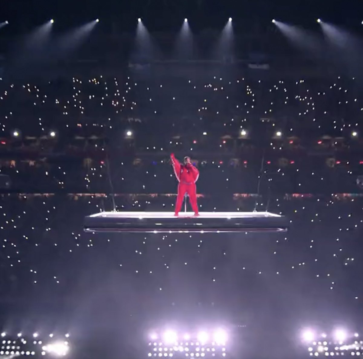 My dumbass thought that was Andy Reid up there on that stage