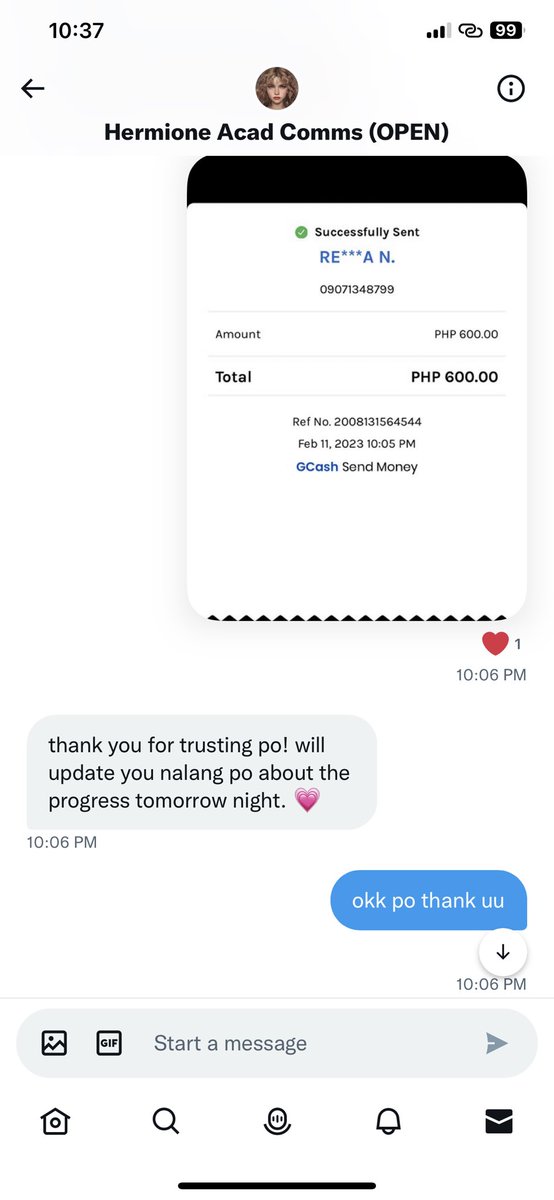 clientt001's tweet photo. ‼️‼️ 
not sure whats the reason or talagang scammer but i secured this task with @hermioneacads last saturday but haven't heard from her , kahit we agreed na today 8am ang deadline. 

irdk what to do rn -- how to find a new commer to do it asap &amp; get my money back 🙁 https://t.co/ibjIe6hg6e
