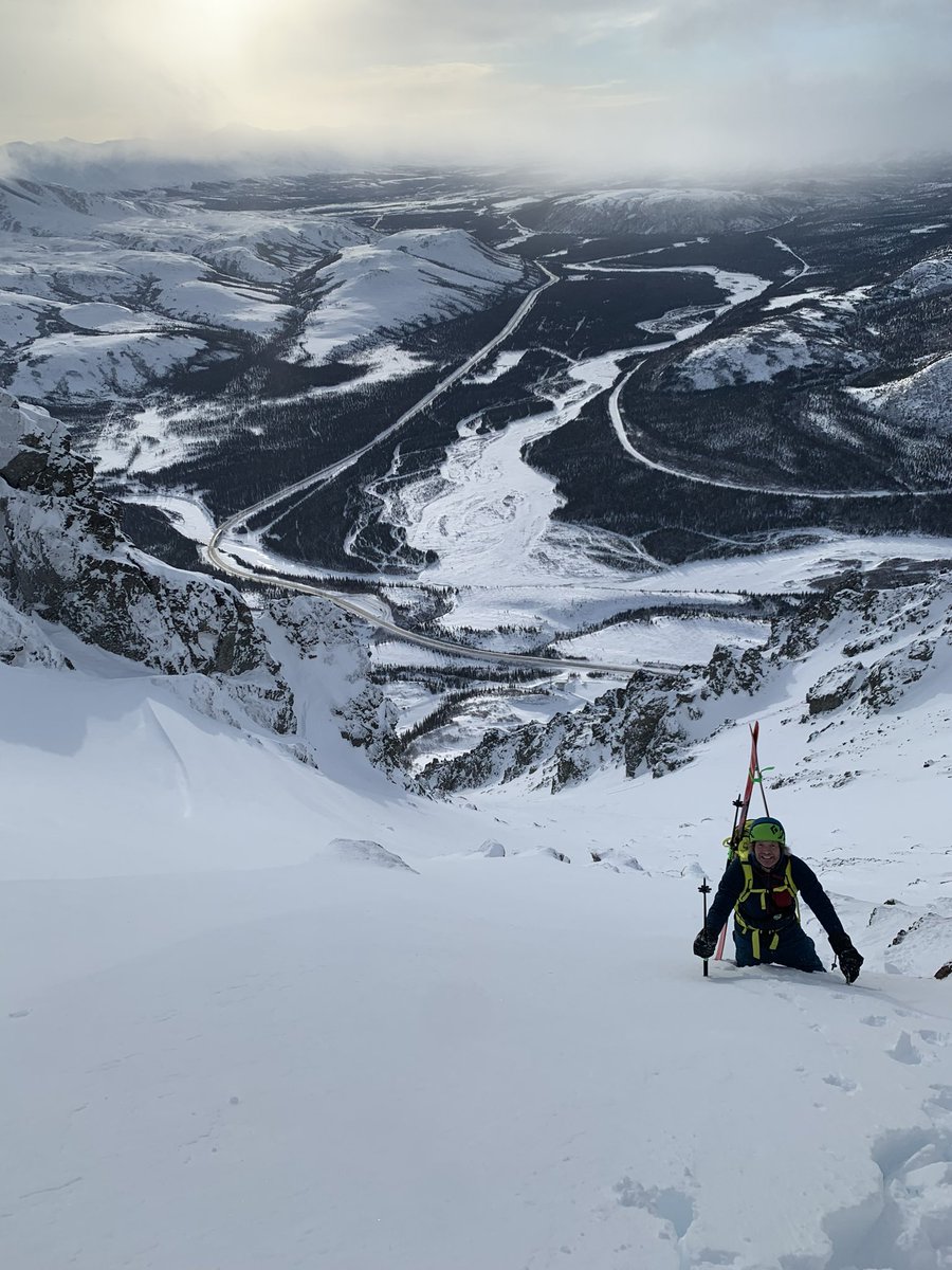 Great day ski mountaineering outside <a href="/DenaliNPS/">Denali National Park</a>. Love #Alaska ❤️