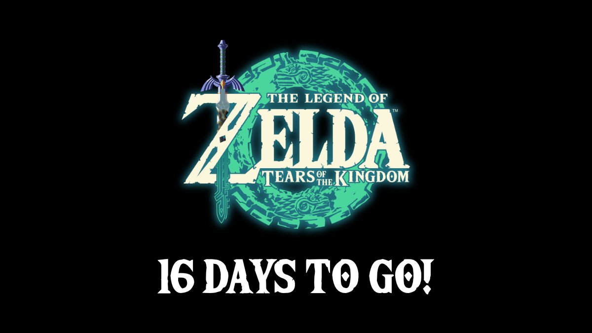 ZeldaIntel's tweet image. 16 days until The Legend of Zelda: Tears of the Kingdom!