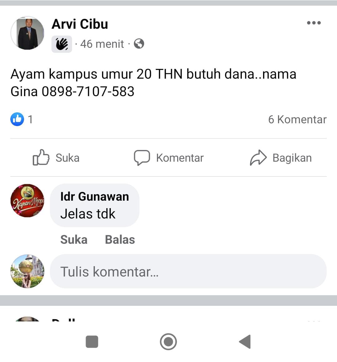 Biadab nie manusia buat no gua 😡😡😡CC <a href="/DivHumas_Polri/">Humas Polri</a> <a href="/ListyoSigitP/">Listyo Sigit Prabowo</a> <a href="/mohmahfudmd/">Mahfud MD</a> <a href="/LaolyYasonna/">YasonnaLaoly</a> .tolong di tangkap ya pak .dan buat teman2 tolong bantu gua utk cari nie manusia😡😡😡