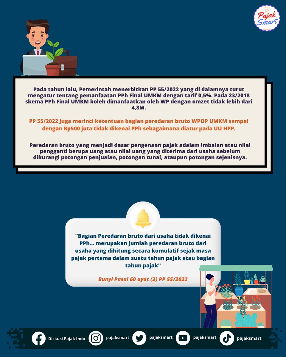 pajaksmart's tweet photo. Memasuki Pertengahan Februari 2023, DJP masih belum melakukan Penyesuaian aplikasi e-Form terhadap ketentuan omzet Rp500 Juta bebas pajak yang berlaku Bagi Wajib Pajak Orang Pribadi UMKM.
#pajaksmart #pajakindonesia #umkm #eform https://t.co/9EeWvwyLRJ