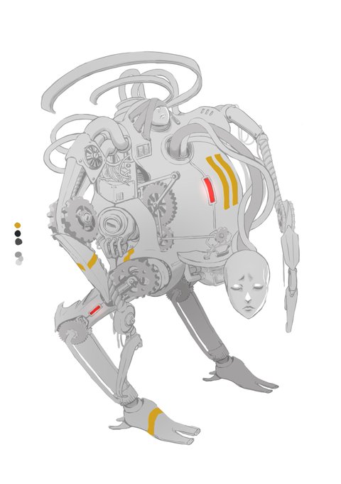 「mechanical parts」 illustration images(Latest)｜4pages