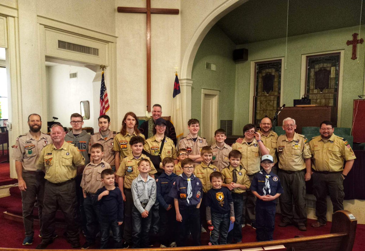 ShawnGowin1010's tweet photo. #ScoutSunday was a success! #Scouts #BSA #CommunityWellbeing #LifeIsGood https://t.co/WrogmJps3o