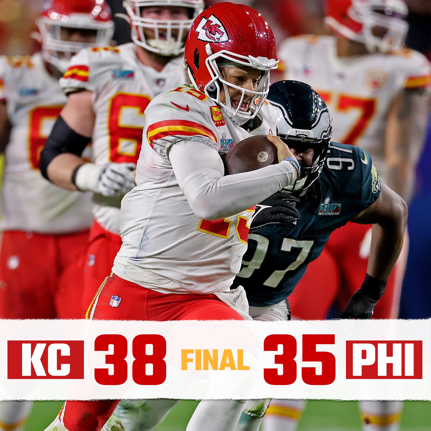 Arrowhead Pride on X: The Kansas City Chiefs have won Super Bowl LVII.   / X