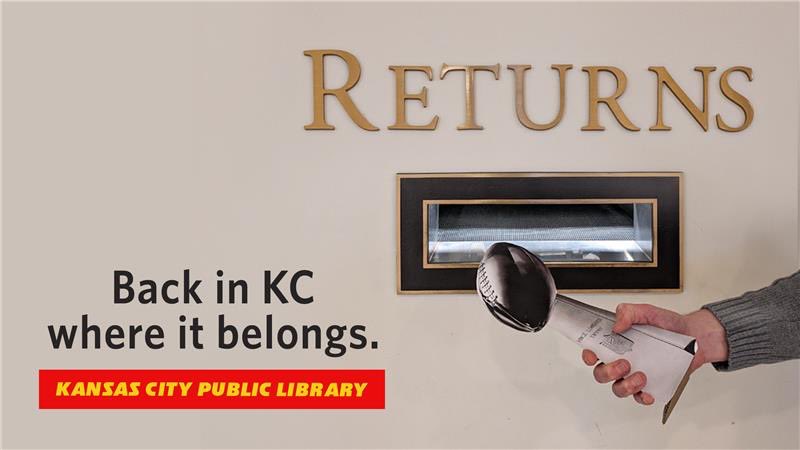 After three years, the Lombardi Trophy has returned to Kansas City!

Thanks to <a href="/FreeLibrary/">Free Library of Philadelphia</a> for teaming up with us to celebrate #freedomtoread and we look forward to a special storytime with your library director!

#Superbowl #SuperBowlLVII