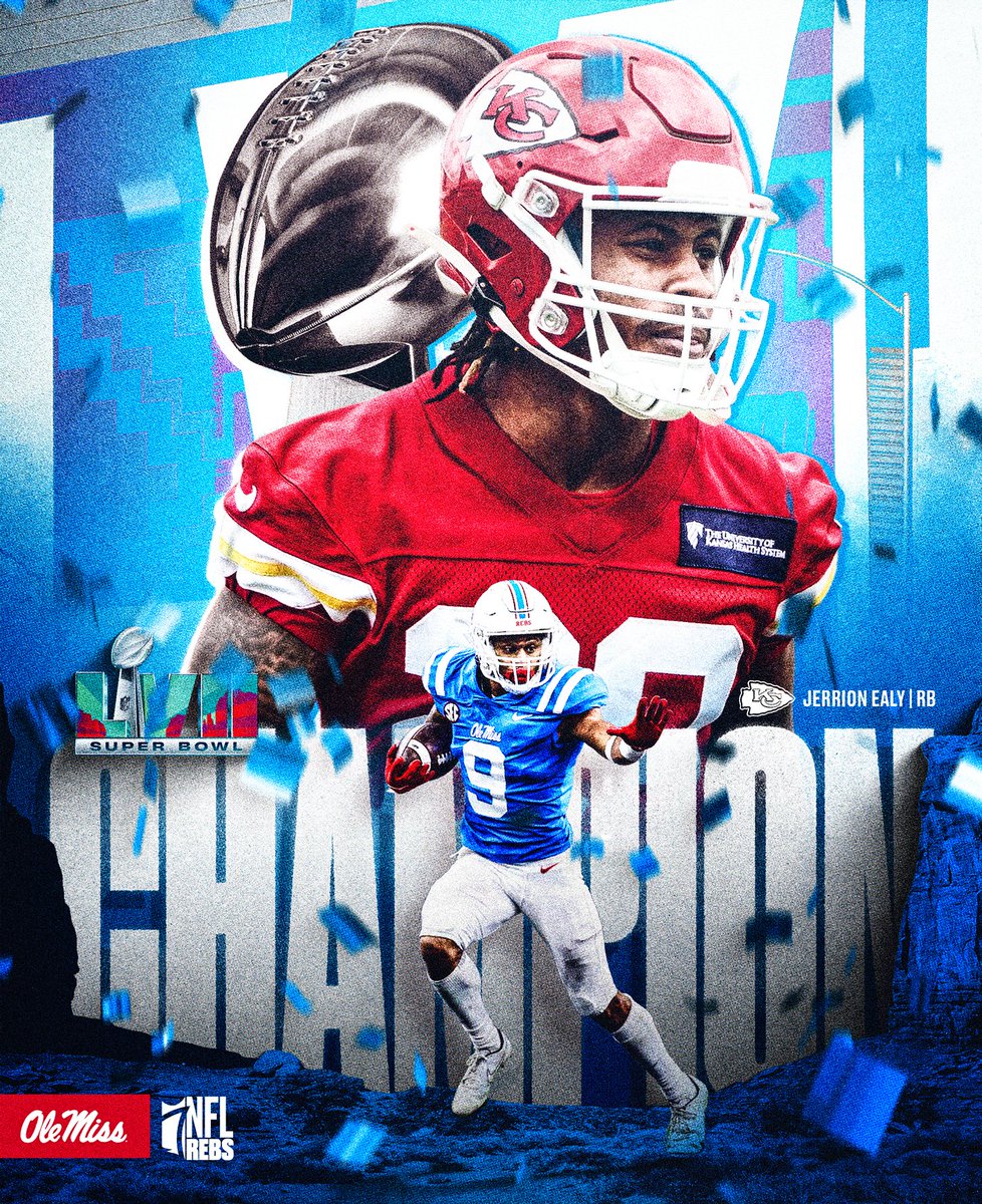 Congratulations to <a href="/ealy_1k/">Jerrion Ealy</a> on becoming a #SuperBowl Champion! 

#ProMindset | #NFLRebs