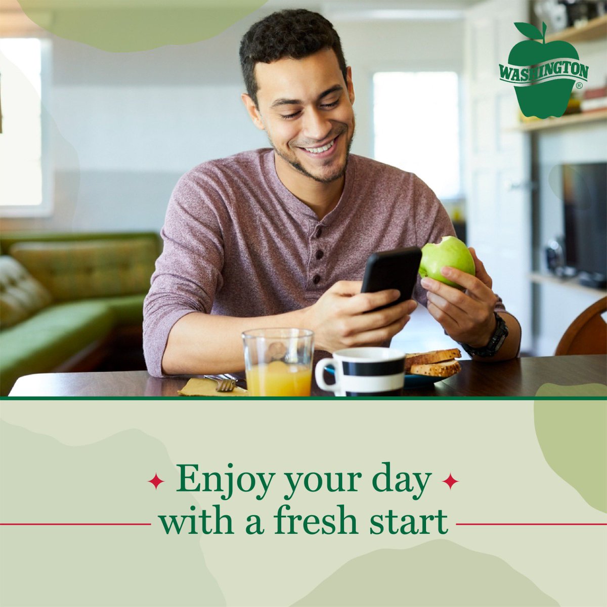 Washington Apples on Twitter "Give your fresh week a fresh start with Washington apples! 