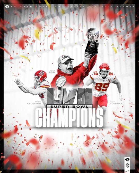 SUPER BOWL CHAMPS 🏆

Congrats Cougs!!

#BYUFOOTBALL x #SBLVII