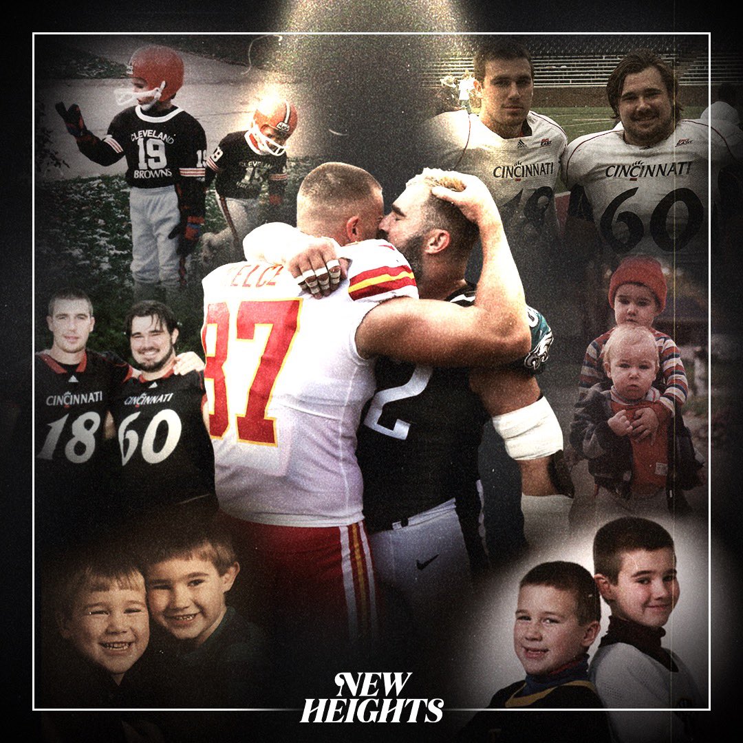 newheightshow's tweet photo. Good game bro ❤️

Congratulations to our guys @tkelce and @JasonKelce on a hell of a season on and off the field https://t.co/NsvvAoDp4H