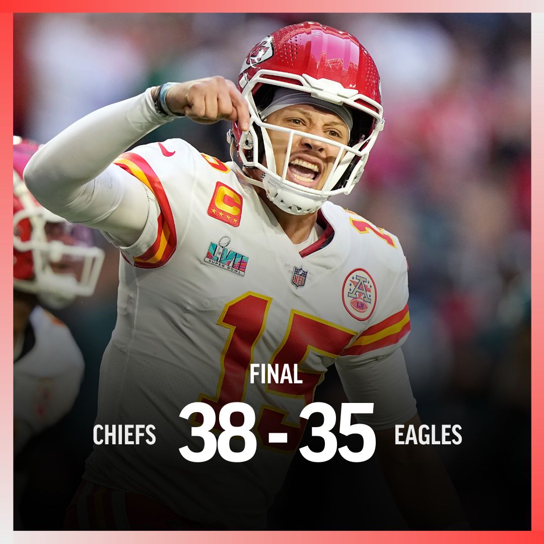 Super Bowl 2023 Final score: Chiefs beat Eagles 38-35 to win