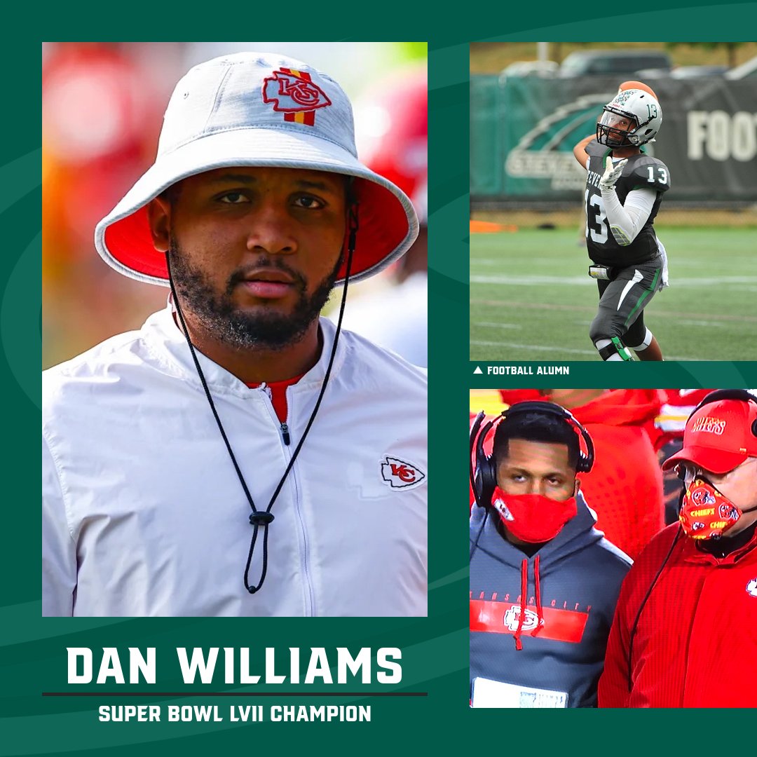 Stevenson University Mustangs (@gomustangsports) on Twitter photo Congratulations <a href="/SUMustangFB/">Stevenson Football</a> alumni Dan Williams on winning Super Bowl LVII #StangNation Congratulations <a href="/SUMustangFB/">Stevenson Football</a> alumni Dan Williams on winning Super Bowl LVII #StangNation