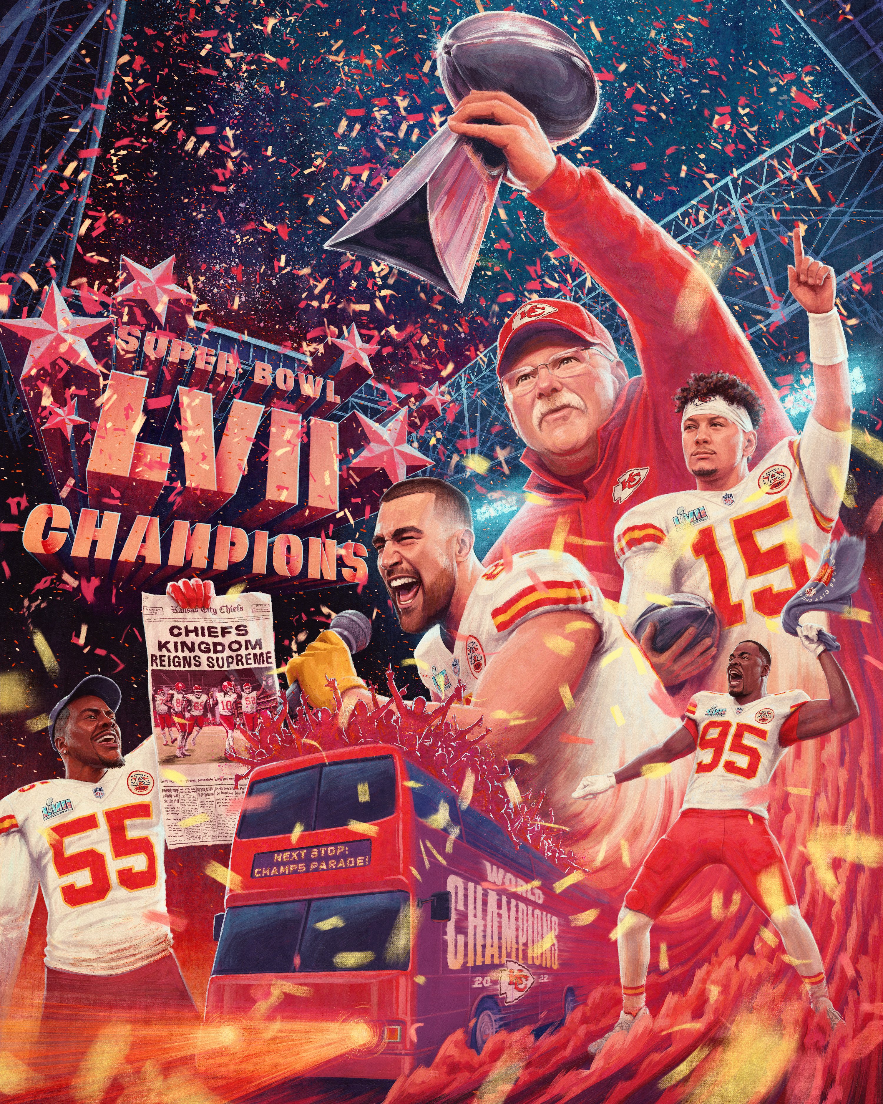 Kansas City Chiefs on X: HOIST IT HIGH 🏆  / X