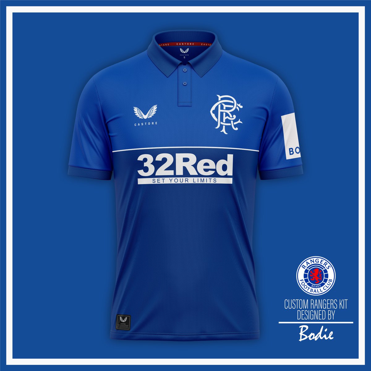 #RangersFC #CustomKit