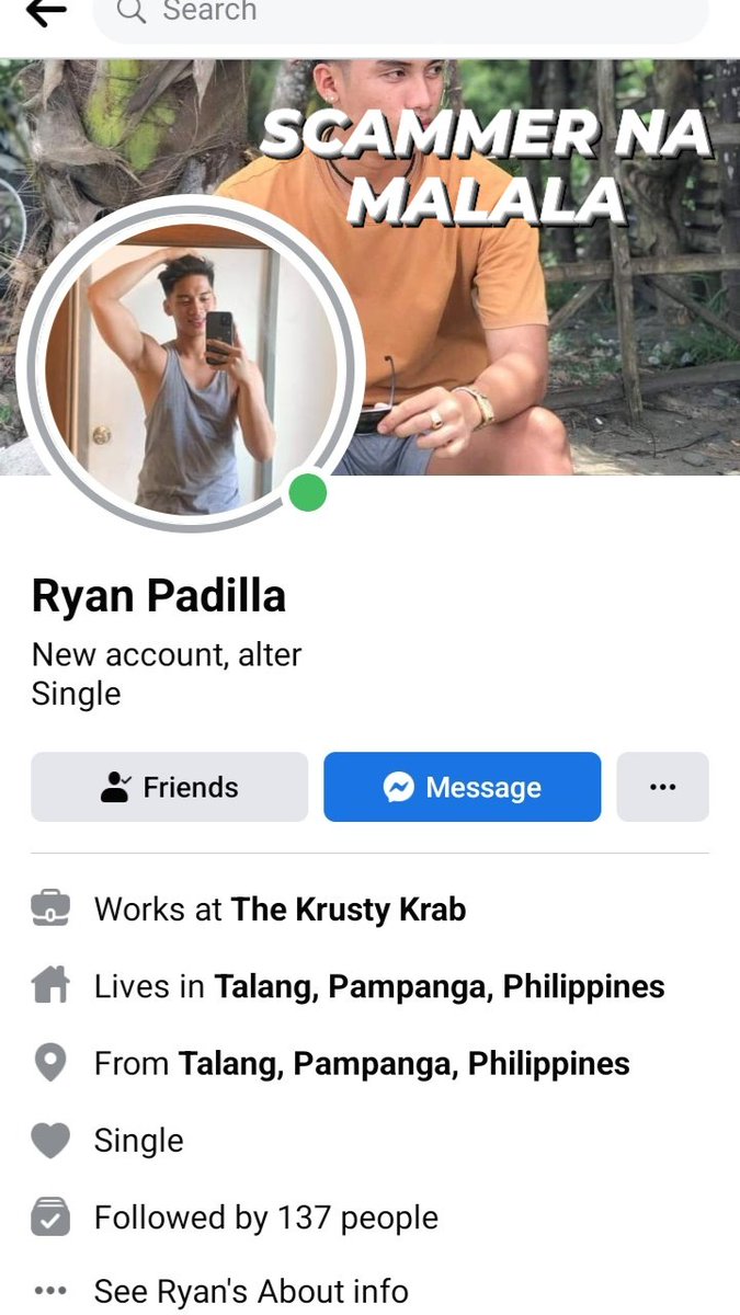 veejaydlr911's tweet photo. @01k36b24r10c Scammer po Yan https://t.co/ozDjAAYgjL