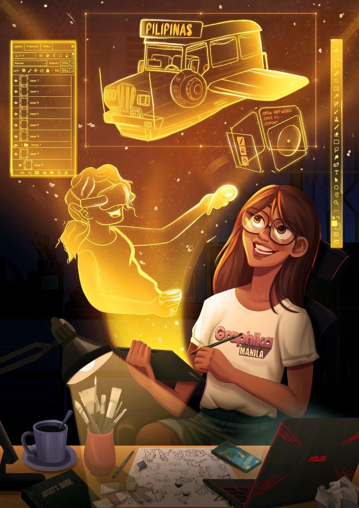 chescaketoons's tweet image. THANK YOU @ASUSph 🥹🥹

#GraphikaManila2023 #ASUSOLEDatGraphikaManila2023
#CreatewithASUS