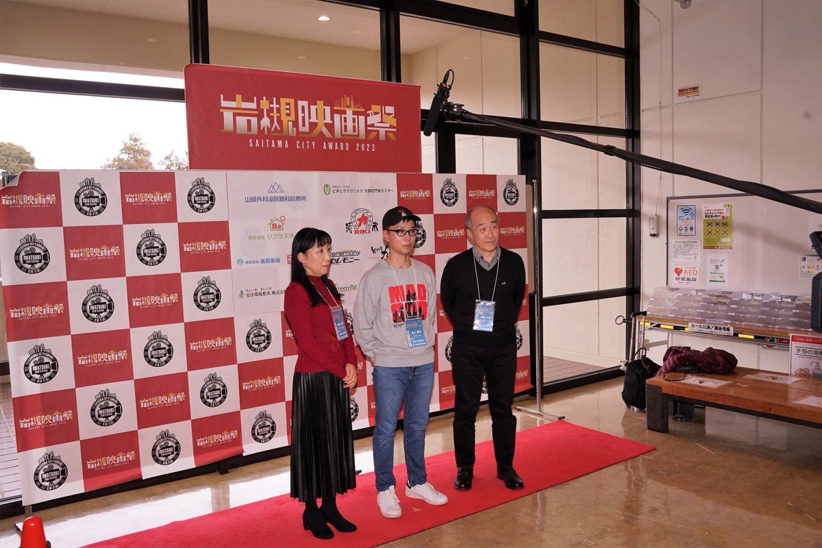 bunkamono's tweet photo. 当団体製作「変わらぬ日々」
埼玉の #岩槻映画祭 にて無事上映！！
多くの方々から作品についてご感想を頂き会場に参加したキャスト、スタッフみんな幸せな気持ちで一杯でした☀️
映画祭運営スタッフの皆さまにはこのような素敵な機会を頂いたことを心から感謝致します。
ありがとうございました。 https://t.co/rRREZSItZV