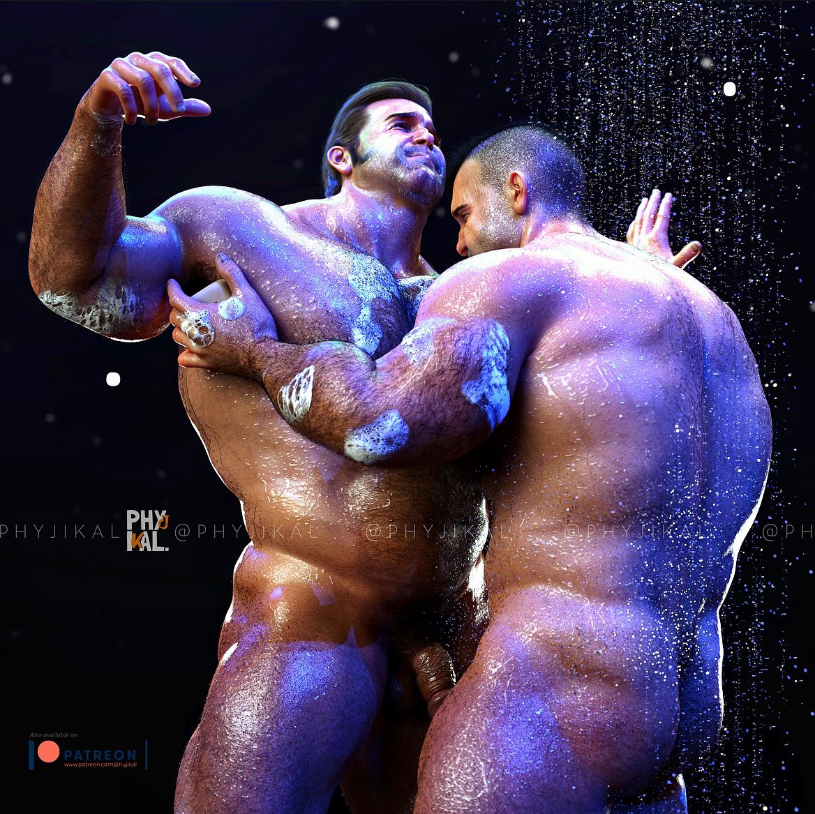 Love soaping up and worshipping your man’s gorgeous body? Additional renders also posted on Patreon 👉 patreon.com/phyjikal
.
#phyjikal
instagram.com/phyjikal