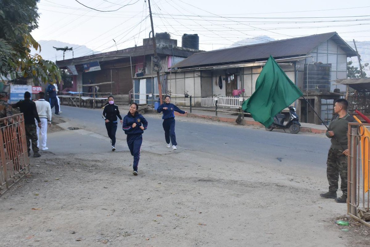 official_dgar's tweet image. Serchhip Battalion of #AssamRifles on 11 Feb 23, conducted #UnityRun of 34 Young Minds of Serchhip in line with #G20Summit motto of One Earth, One Family, One Future (Vasudhaiv Kutumbkam) to promote National Spirit amongst youth in Mizoram. @HMOIndia @adgpi
