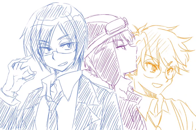 #見た絵師さん強制初投稿の絵と今の絵を比べる今も昔もらくがきしかしてないでーす 