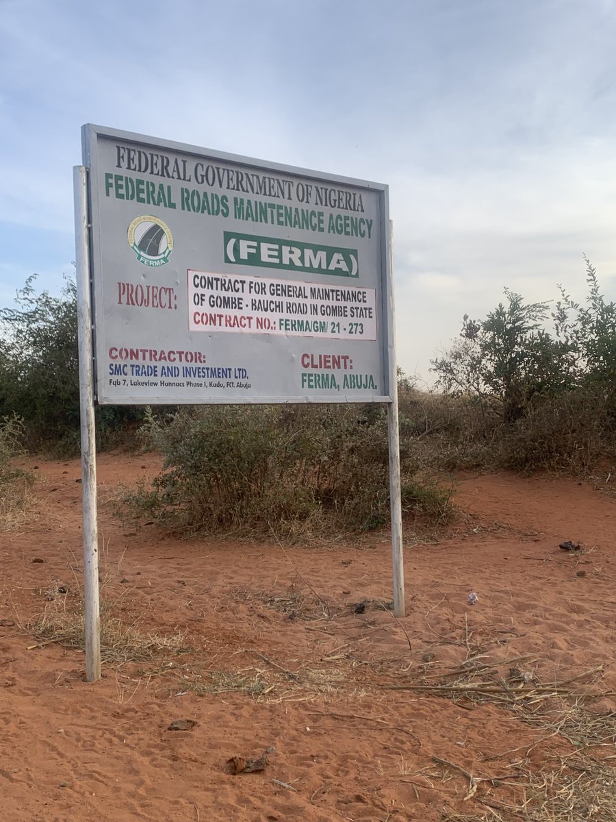 TrackaNG's tweet photo. N140m was BUDGETED in the 2022 FG budget for the general maintenance of Gombe -Bauchi road, Gombe State.

We tracked and reported that palliative work is ongoing in some sections of the road. 

When completed accident and crime rates will be reduced. https://t.co/QFbLzI5Z09
