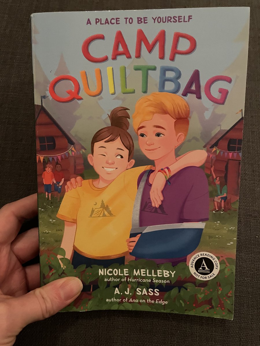 🌈GIVEAWAY TIME🌈

🌈 I just finished CAMP QUILTBAG by @neekomelleby and @matokah (which is just SO GOOD! ) and since I already have one preordered, I want to give my ARC away! (It's also signed by AJ!)🌈

🌈like/rt/comment your fav camp activity and I will pick a winner 14FEB!🌈
