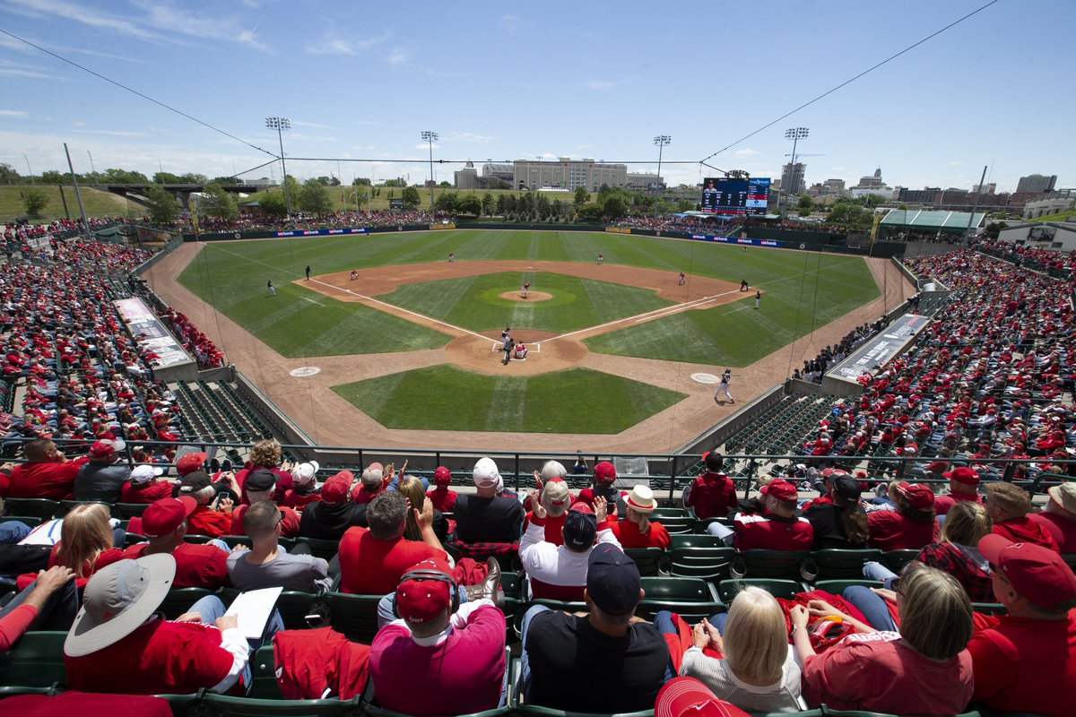 HuskerBaseball's tweet image. It’s baseball season now.
