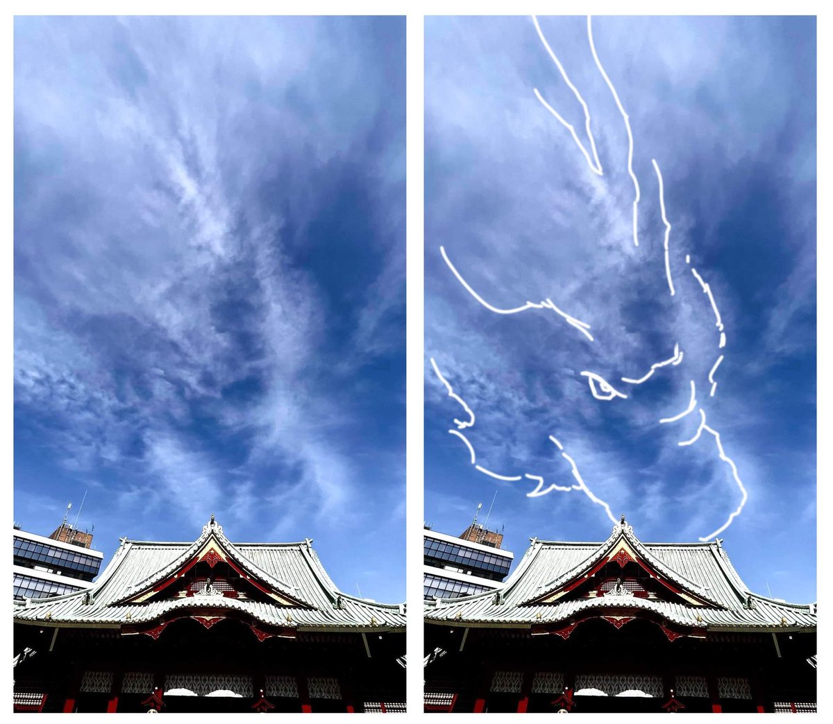 eshi_masa's tweet photo. 昨日神田明神に来た🐉 https://t.co/OyS2nMfTJy