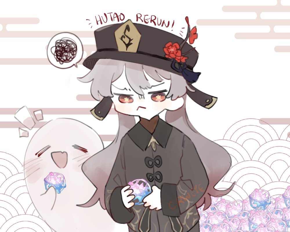 ccrweye's tweet photo. Hu Tao rerun!

I imagine she'd rather have funeral commissions than get fates thrown at her 

#Genshinlmpact #HuTao #Genshin #胡桃 #호두 https://t.co/gqQVj0PycU