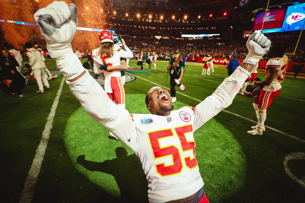 Chiefs's tweet photo. Sweet, sweet victory. https://t.co/Eylsteq9pd