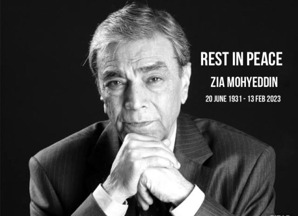 AbbasBilgrami21's tweet photo. Zia Mohyuddin completed his book of life. What a great life he lived, a complete life full of accomplishment. I had a couple of opportunities to meet him. Back in 1998 I picked him &amp; drove from Marriott Islamabad to Supreme PTV National Award at Jinnah Stadium. #ZiaMohyuddin https://t.co/Q3AHokFpiA