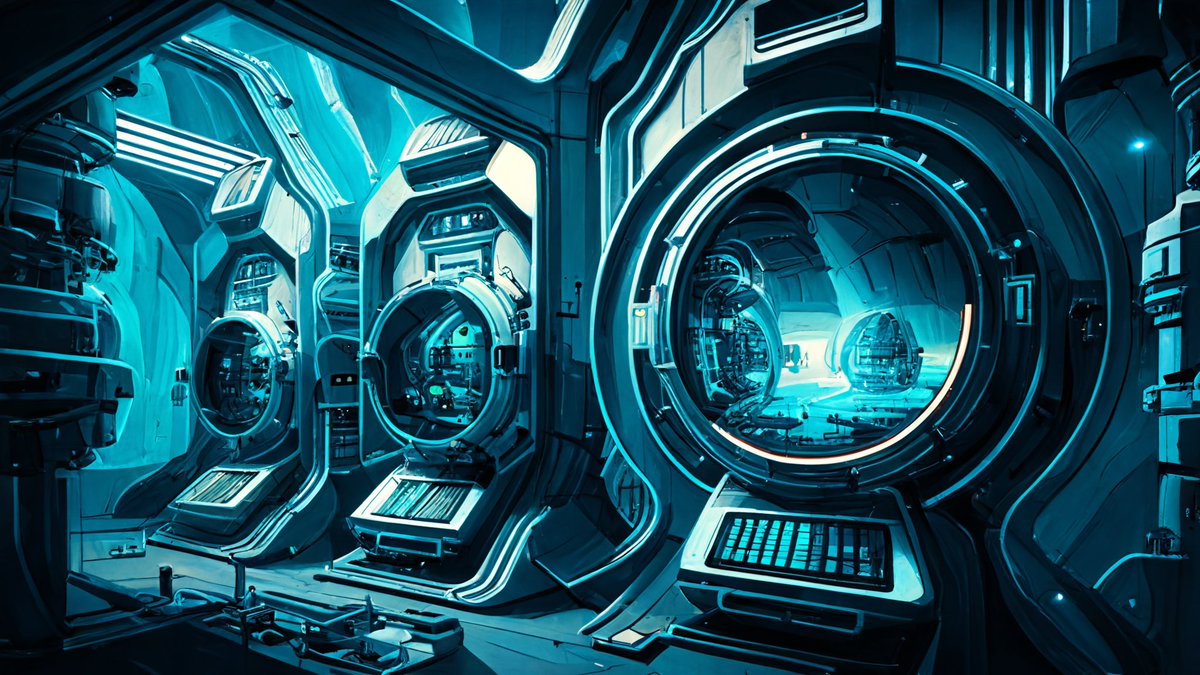 screehavin's tweet image. How would a intergalactic space station look like in your imagination?
